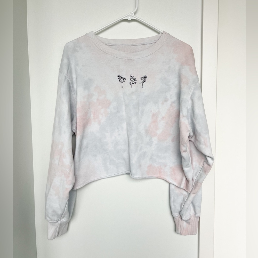 Hollister tie dye sweater